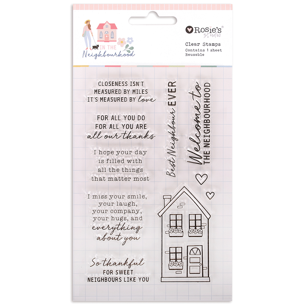 Clear Stamp In The Neighborhood