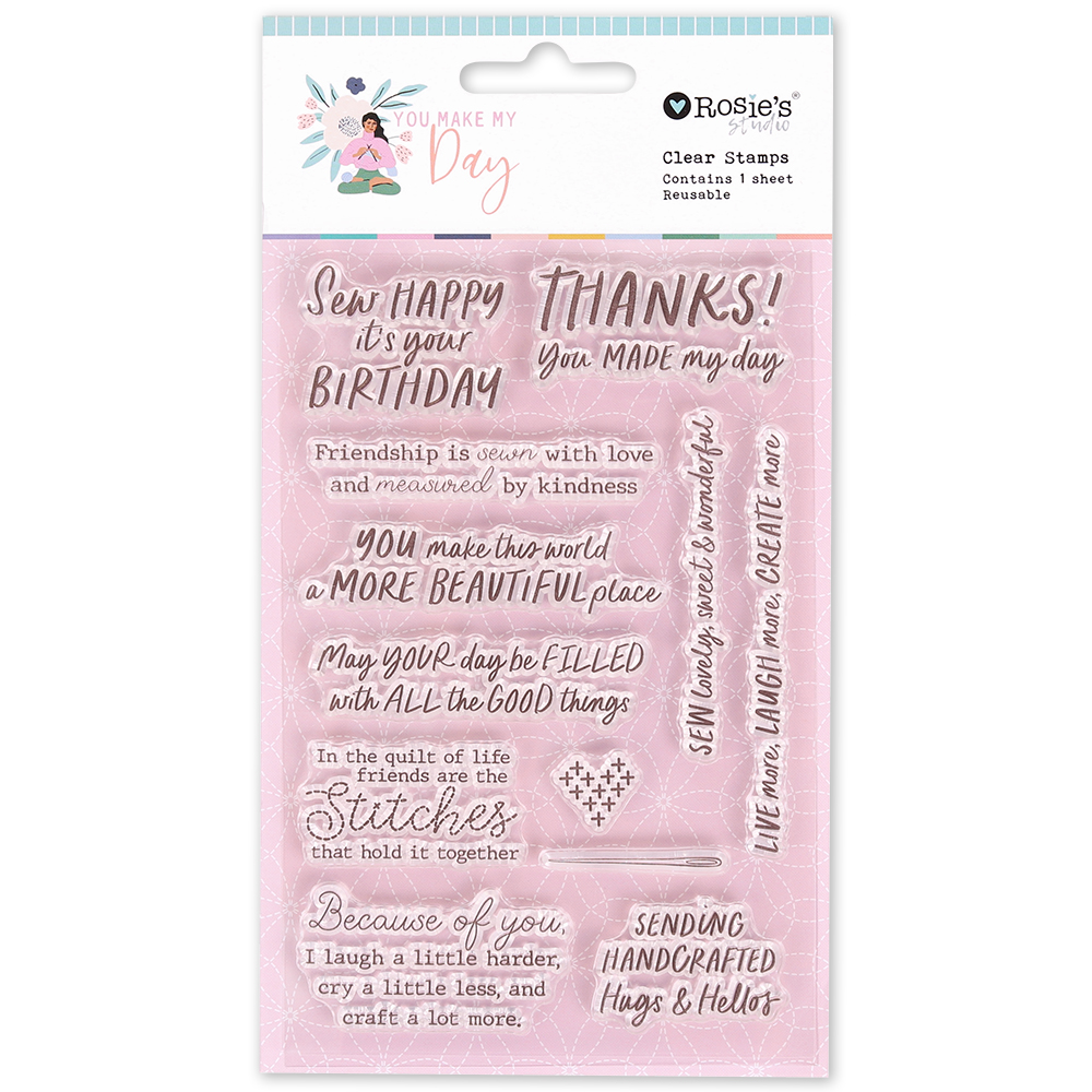 Clear Stamp You make my day