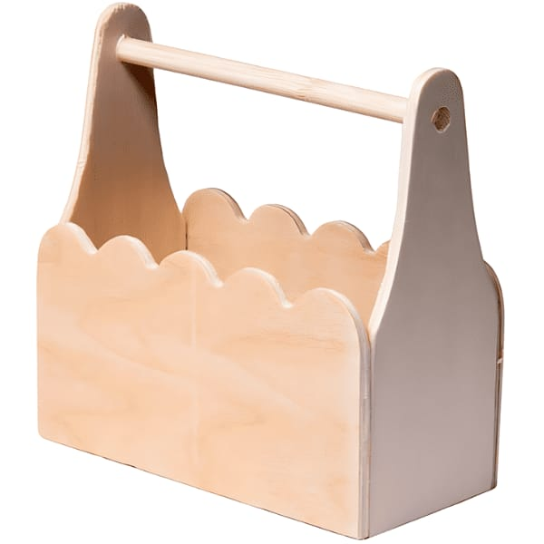 Dala Wooden Basket 12x6x6cm