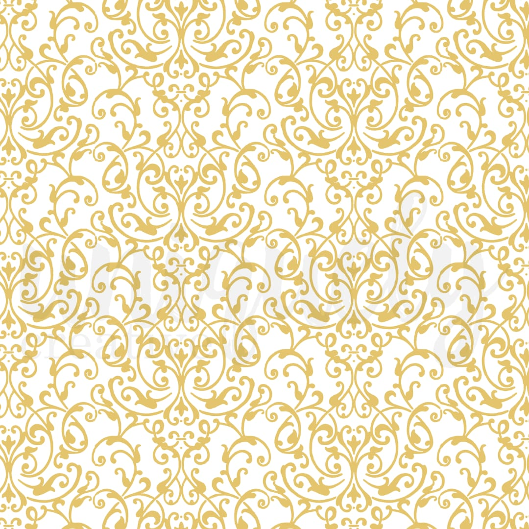 Damask Foil Acetate 12x12