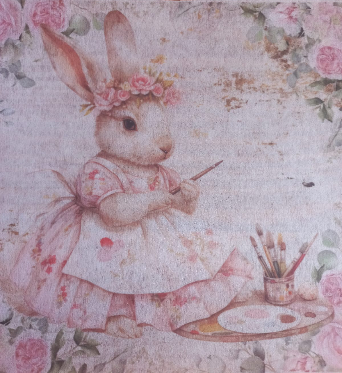 Deco Print-Spring Bunnies 4
