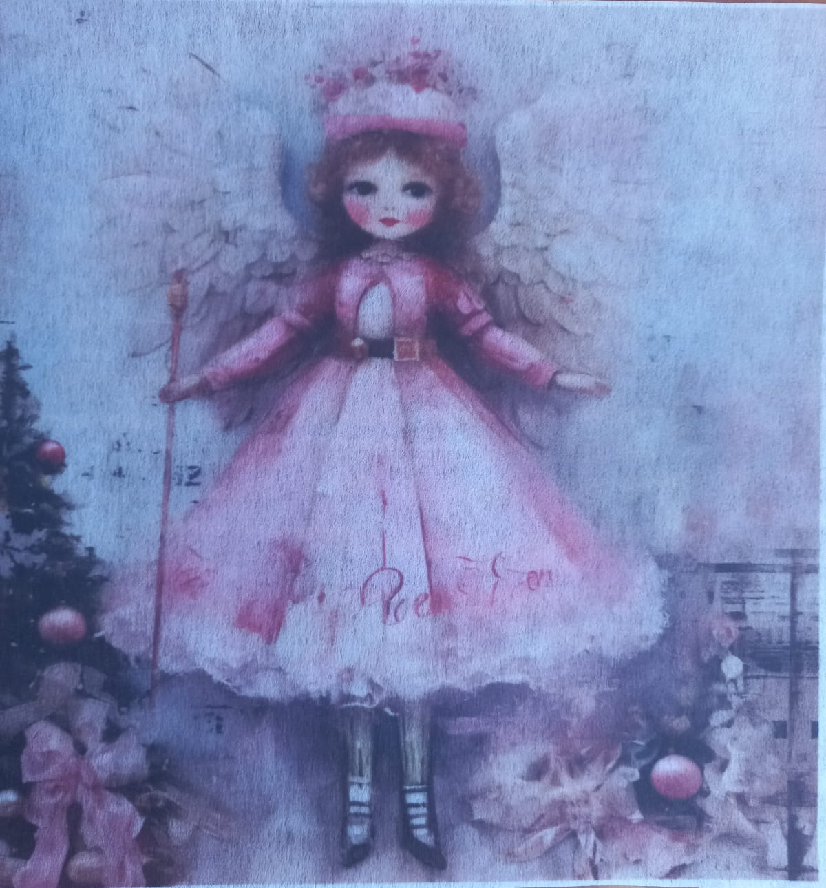 Deco Print-Christmas Fairy 1