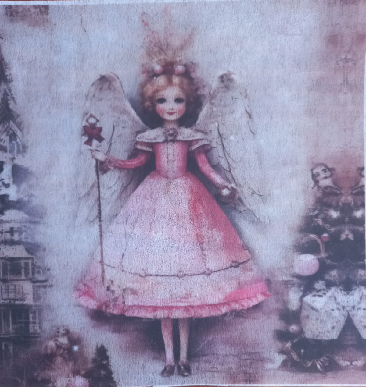 Deco Print-Christmas Fairy 3