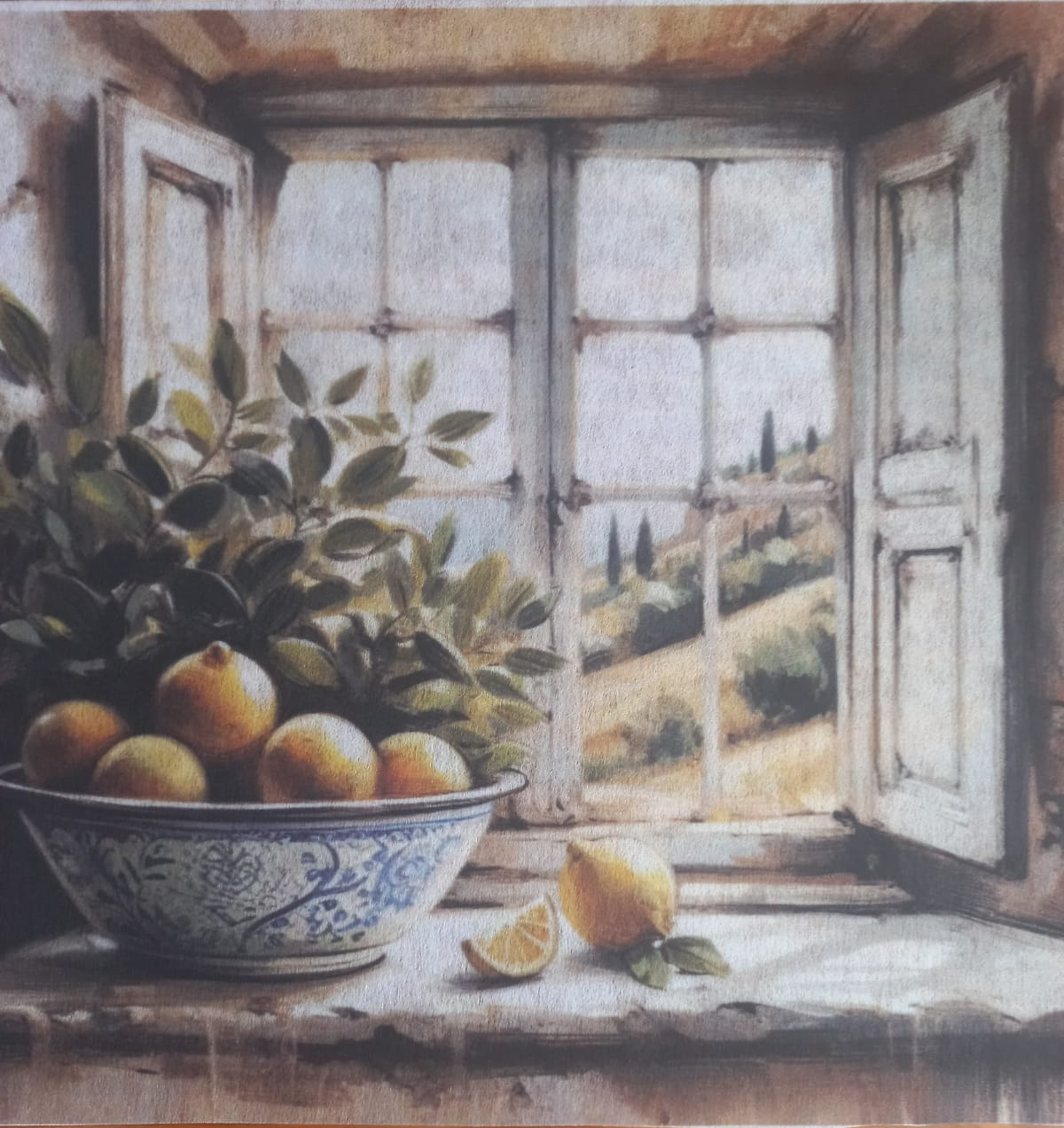 Deco Print-Lemon Farm 1