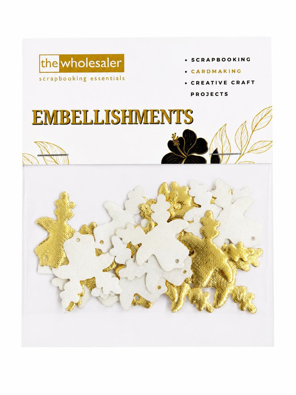 Embellishment Gold Reindeer