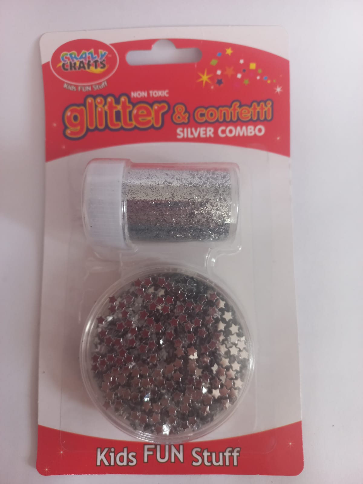 Glitter & Confetti Silver Combo