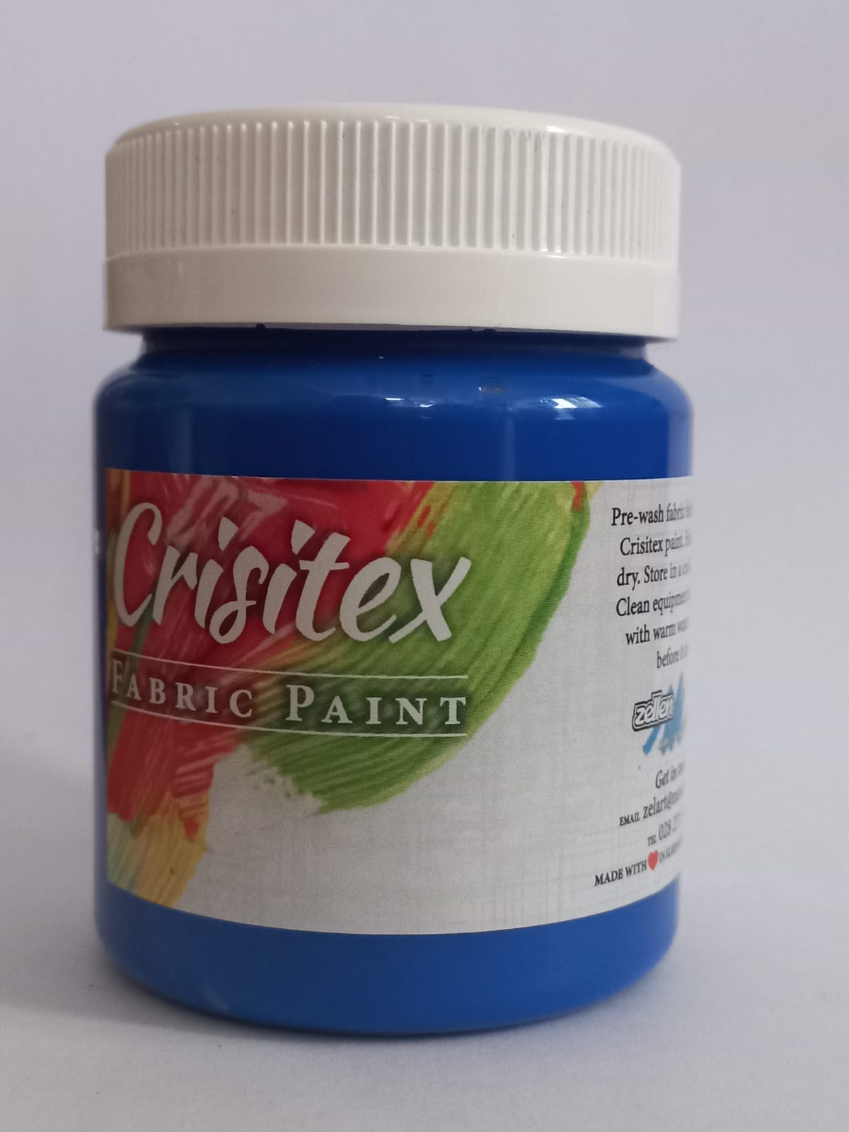 Crisitex Fabric Paint Light Blue