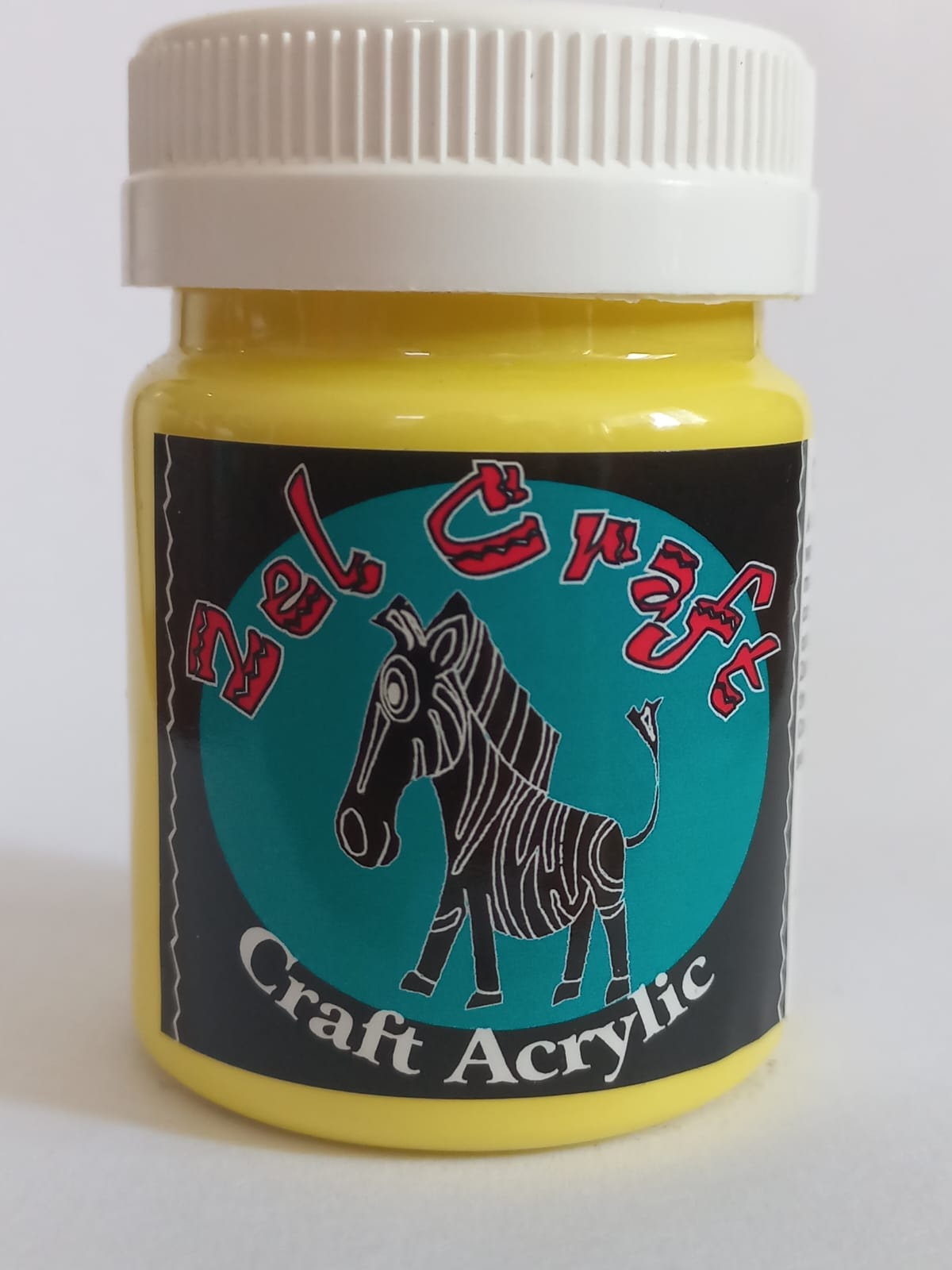 Craft Acrylic Paint Light Yellow