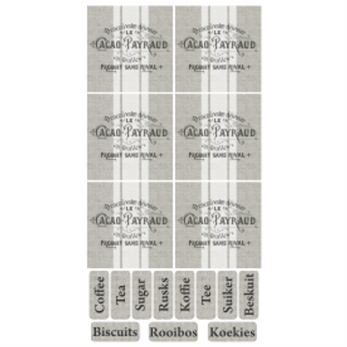Mini Tear Resistant Deco Print Kitchen (+/-10cm)
