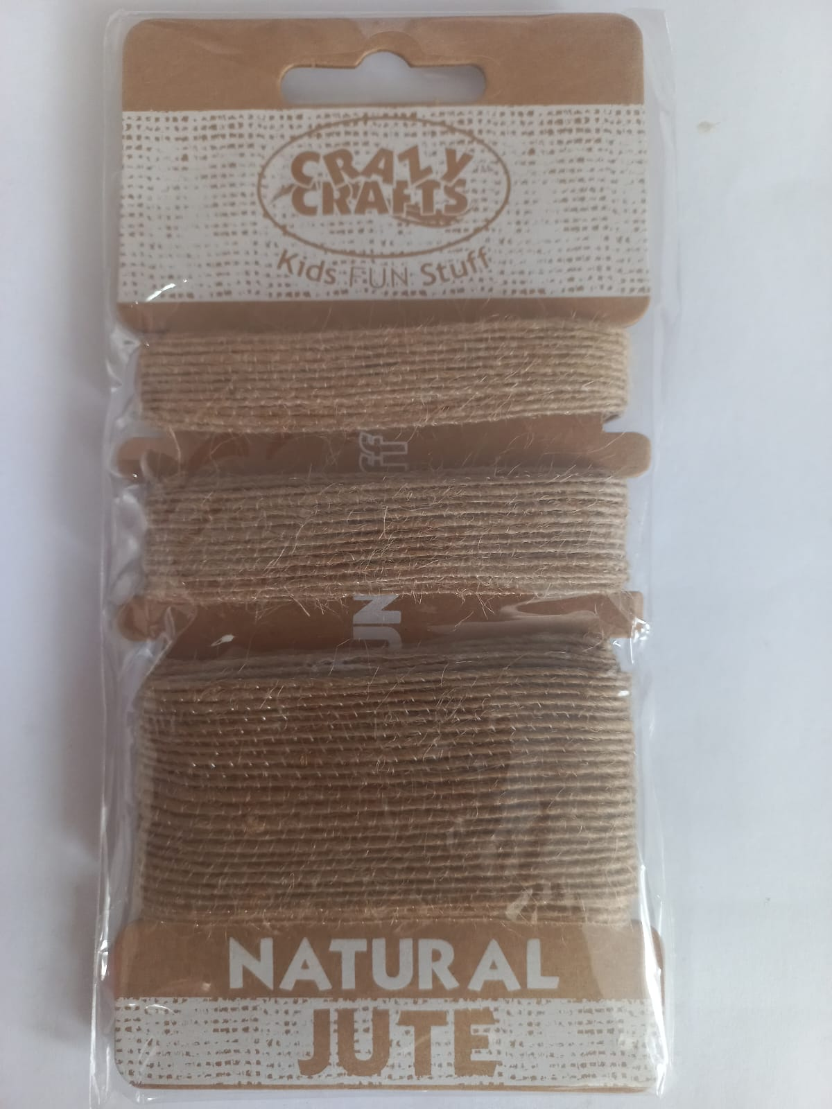 Natural Striped Jute 10x15mm
