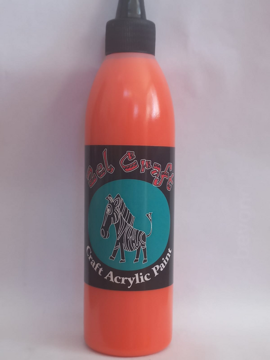 Craft Acrylic Paint Orange