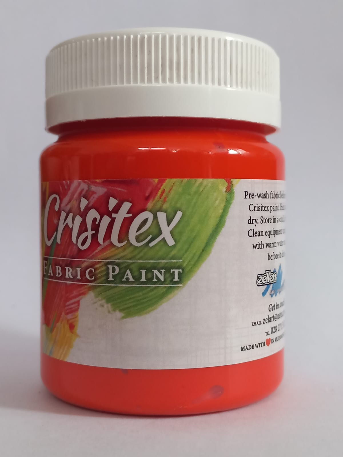 Crisitex Fabric Paint Orange