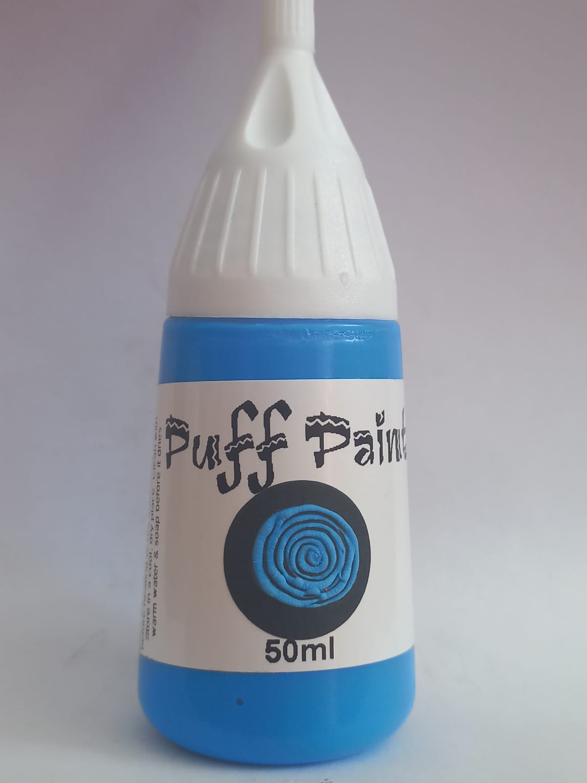 Puff Paint Pastel Blue