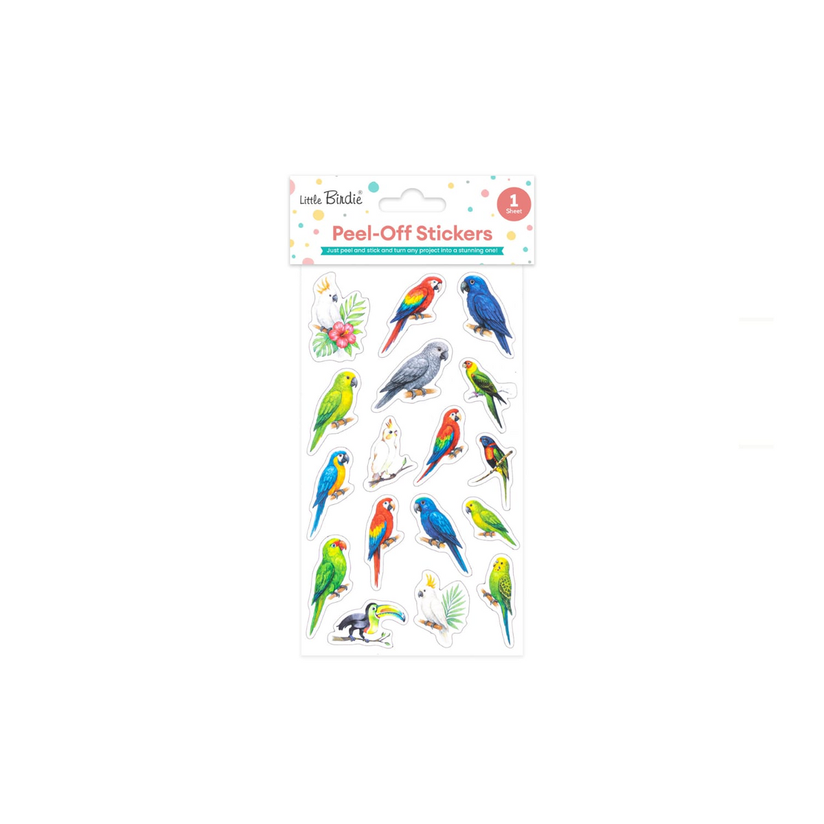 Sticker Parrot Gallery