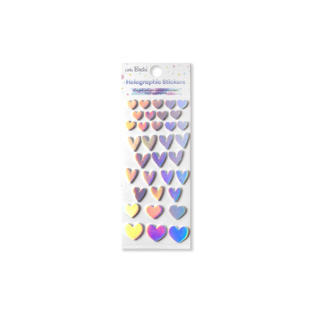 Stickers Rainbow Heart