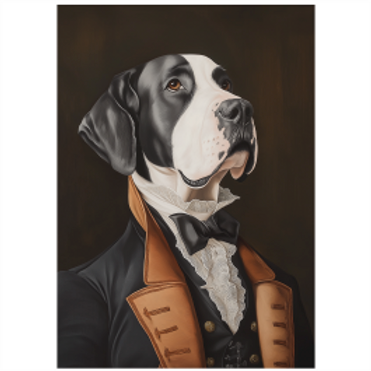 Tear Resistant Deco Print Music Star Great Dane