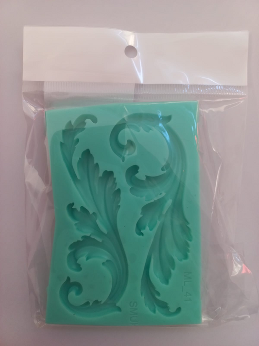Baroque Scroll Mold
