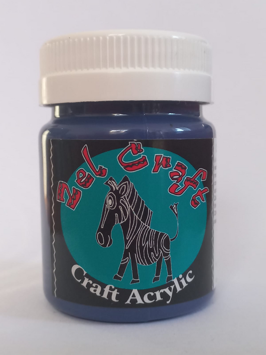 Craft Acrylic Paint Blue Berry