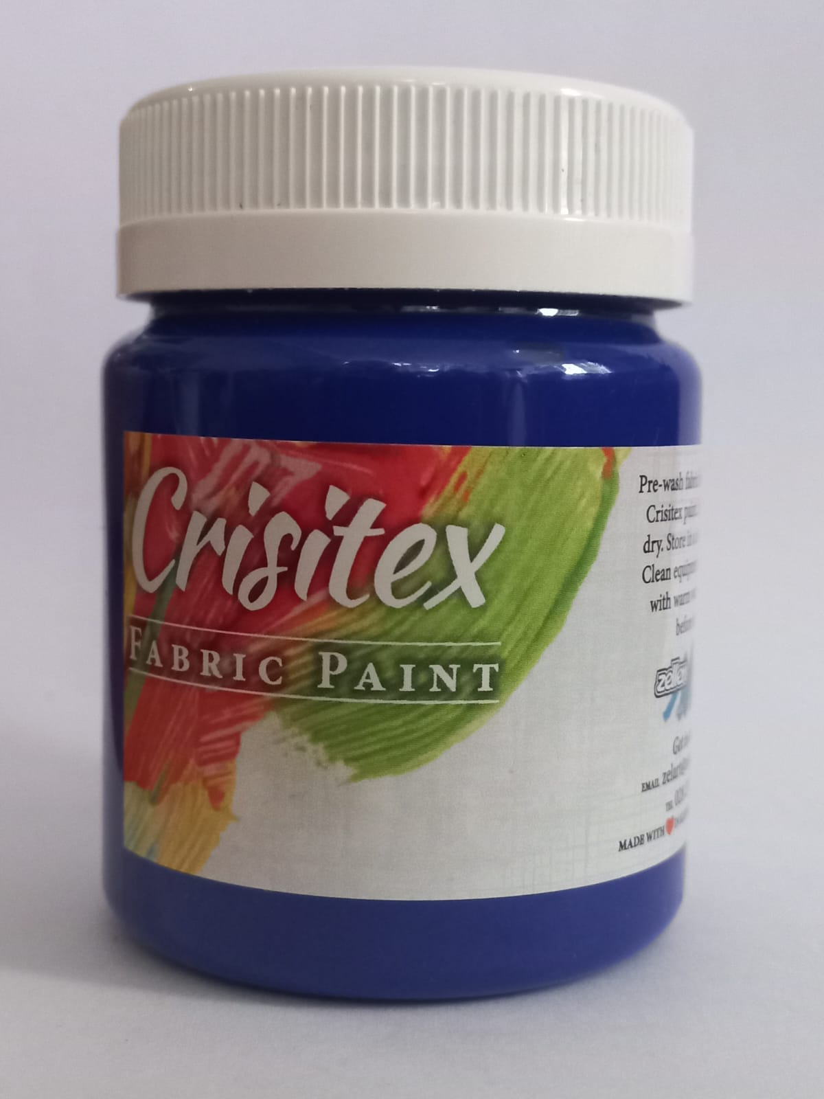 Crisitex Fabric Paint Blue