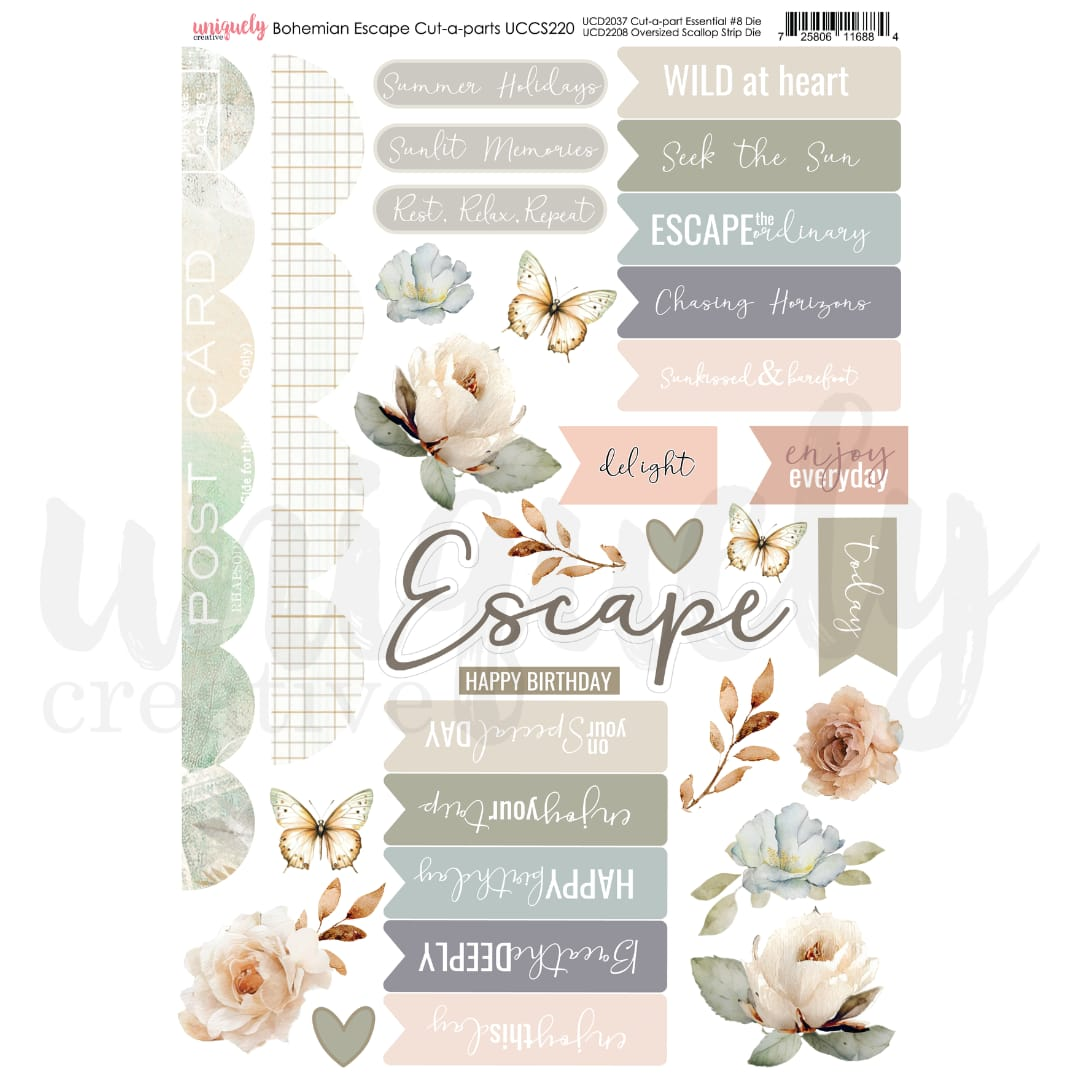 Bohemian Escape Cut a Parts