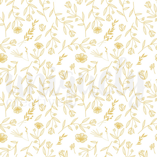 Botanical Foil Acetate 12x12
