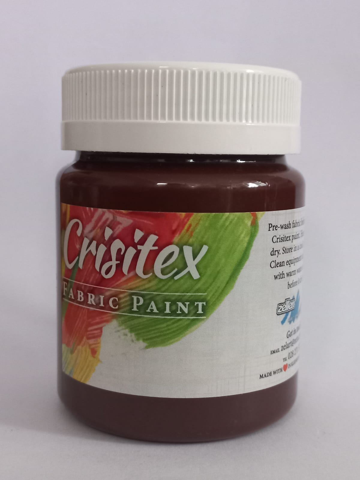 Crisitex Fabric Paint Brown