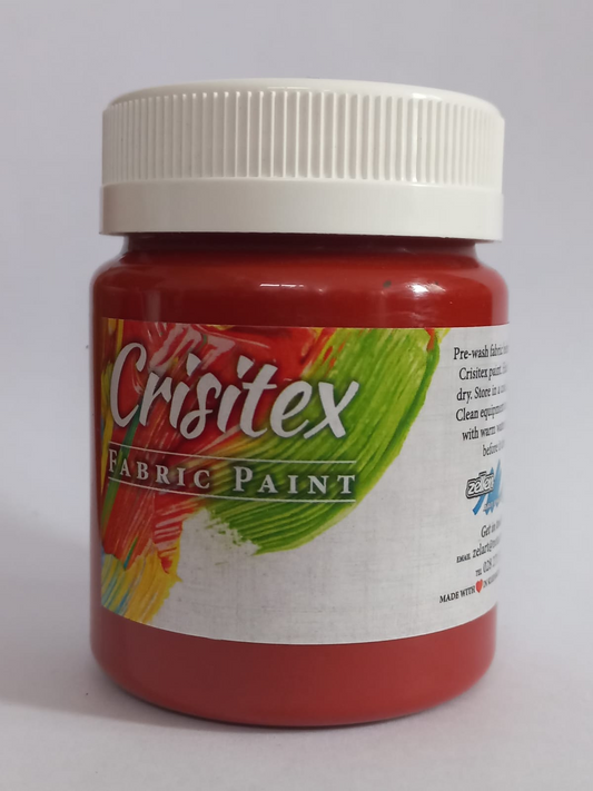 Crisitex Fabric Paint Burnt Orange