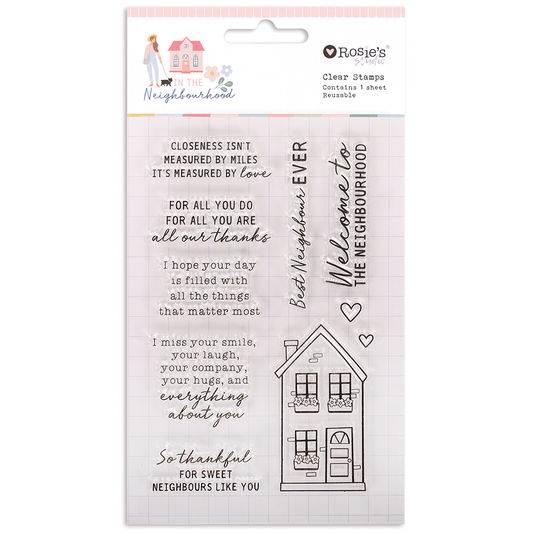 Clear Stamp In The Neighborhood