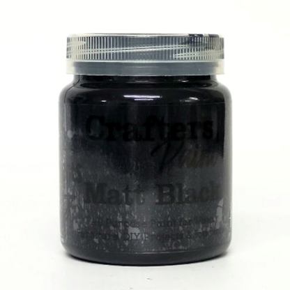 Crafters Paint Matt Black
