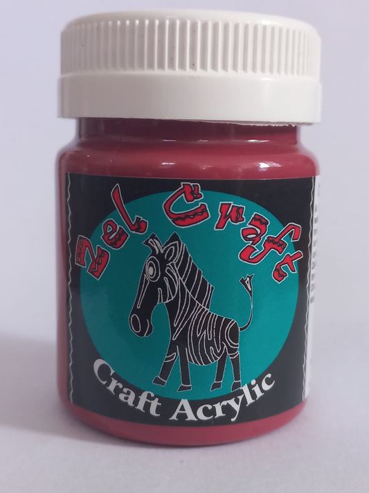 Craft Acrylic Paint Crimson Red