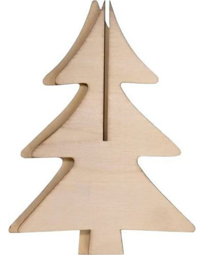 Dala Wooden Christmas Tree 13cm
