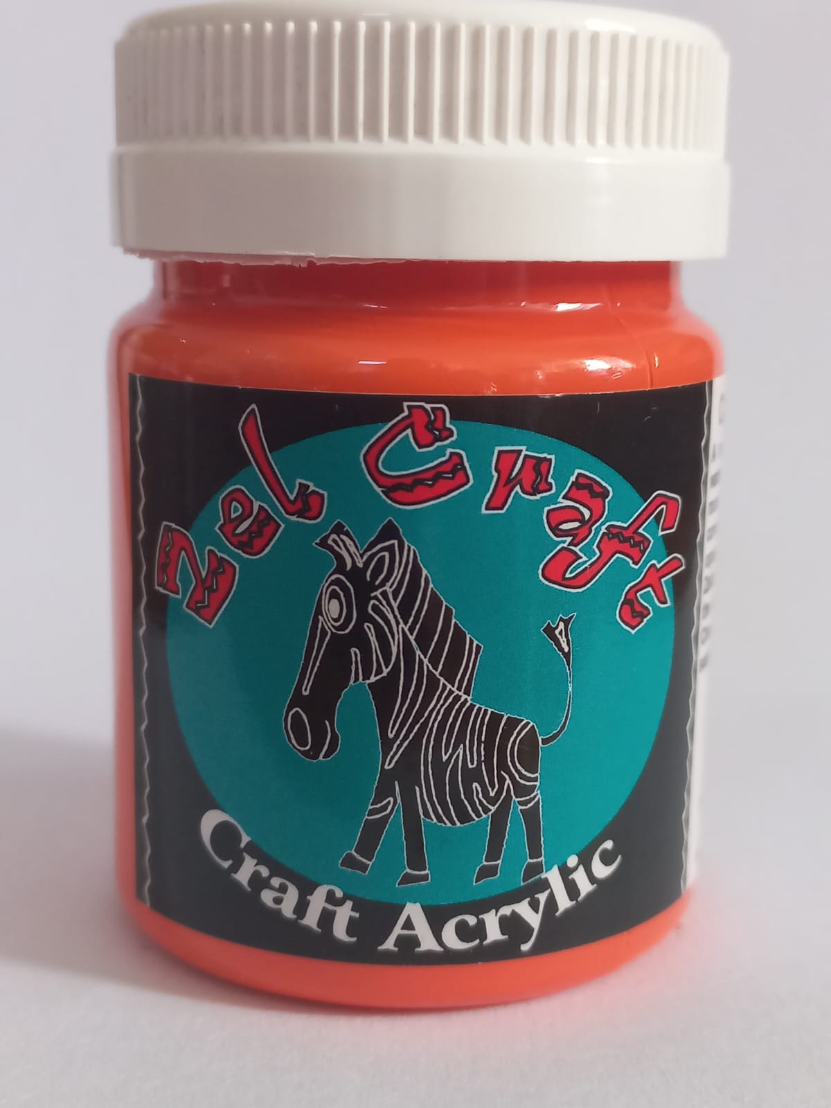 Craft Acrylic Paint Dark Orange