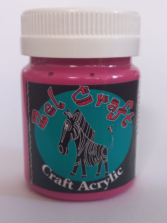 Craft Acrylic Paint Dark Pink