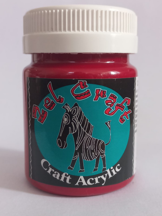 Craft Acrylic Paint Dark Red