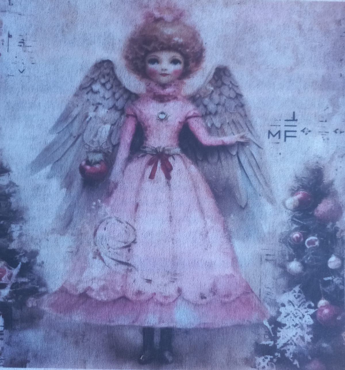 Deco Print-Christmas Fairy 2
