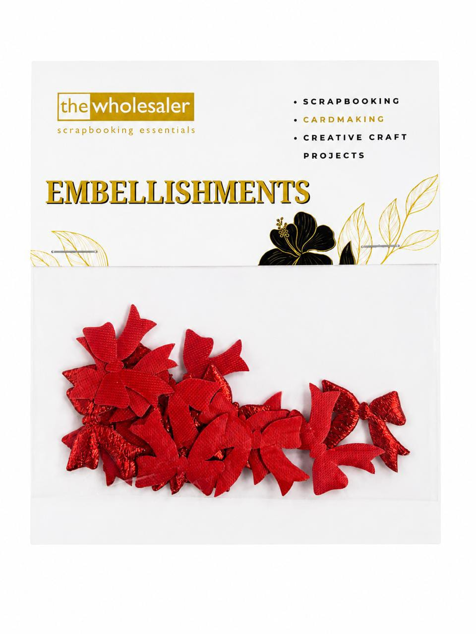 Embellishments Metallic Bows