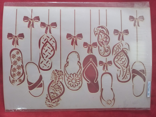 Flip Flop Stencil