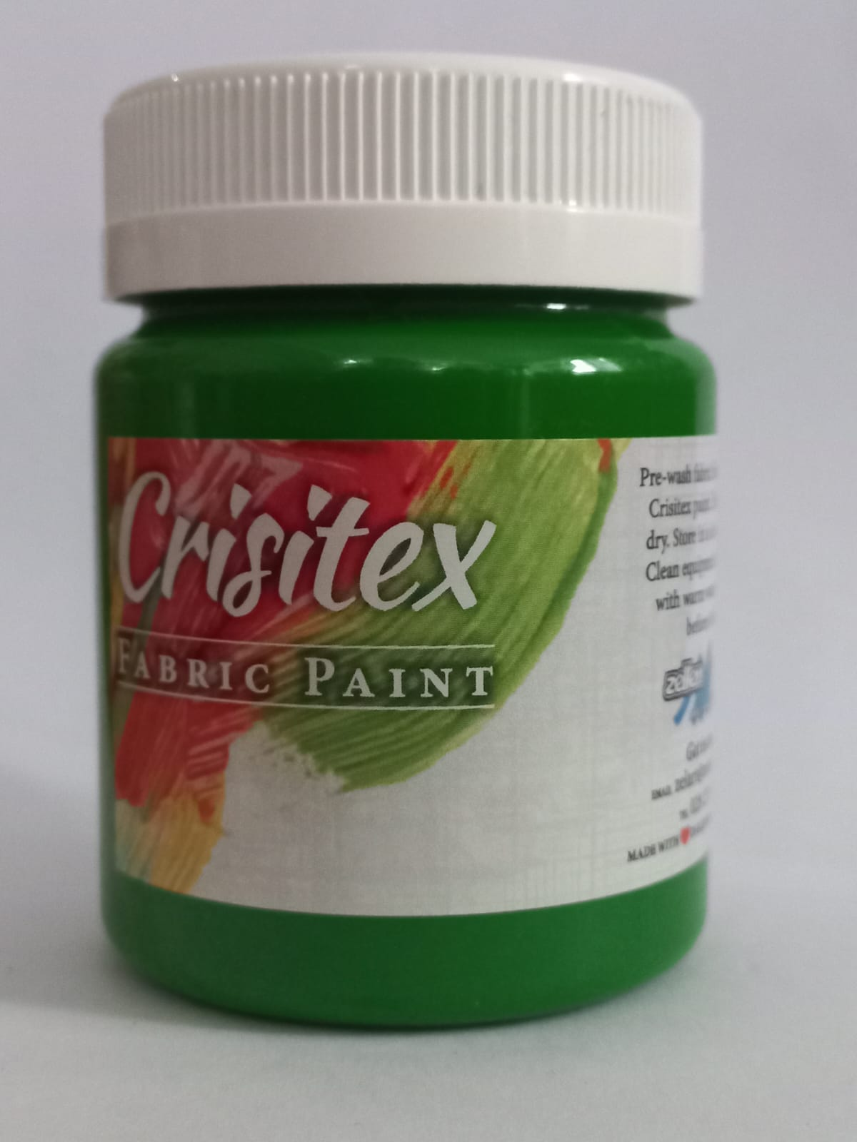 Crisitex Fabric Paint Fresh Leaf