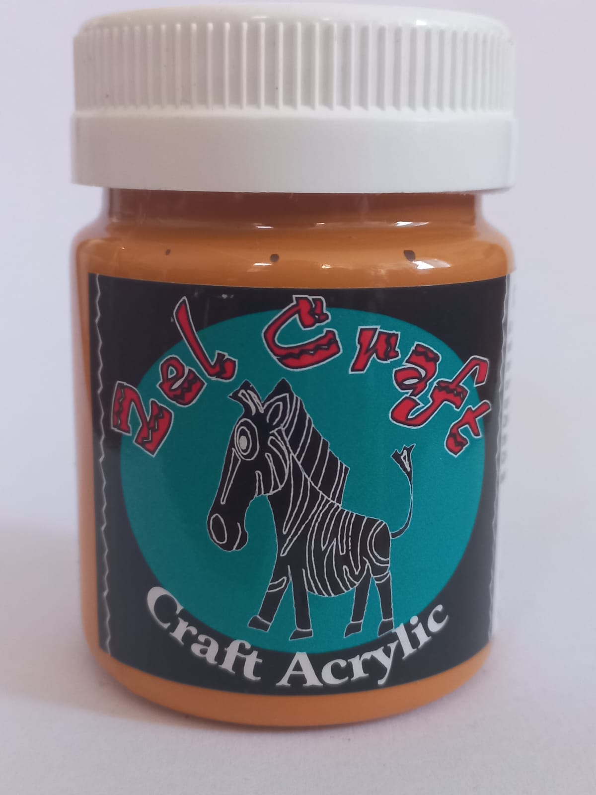 Craft Acrylic Paint Golden Brown