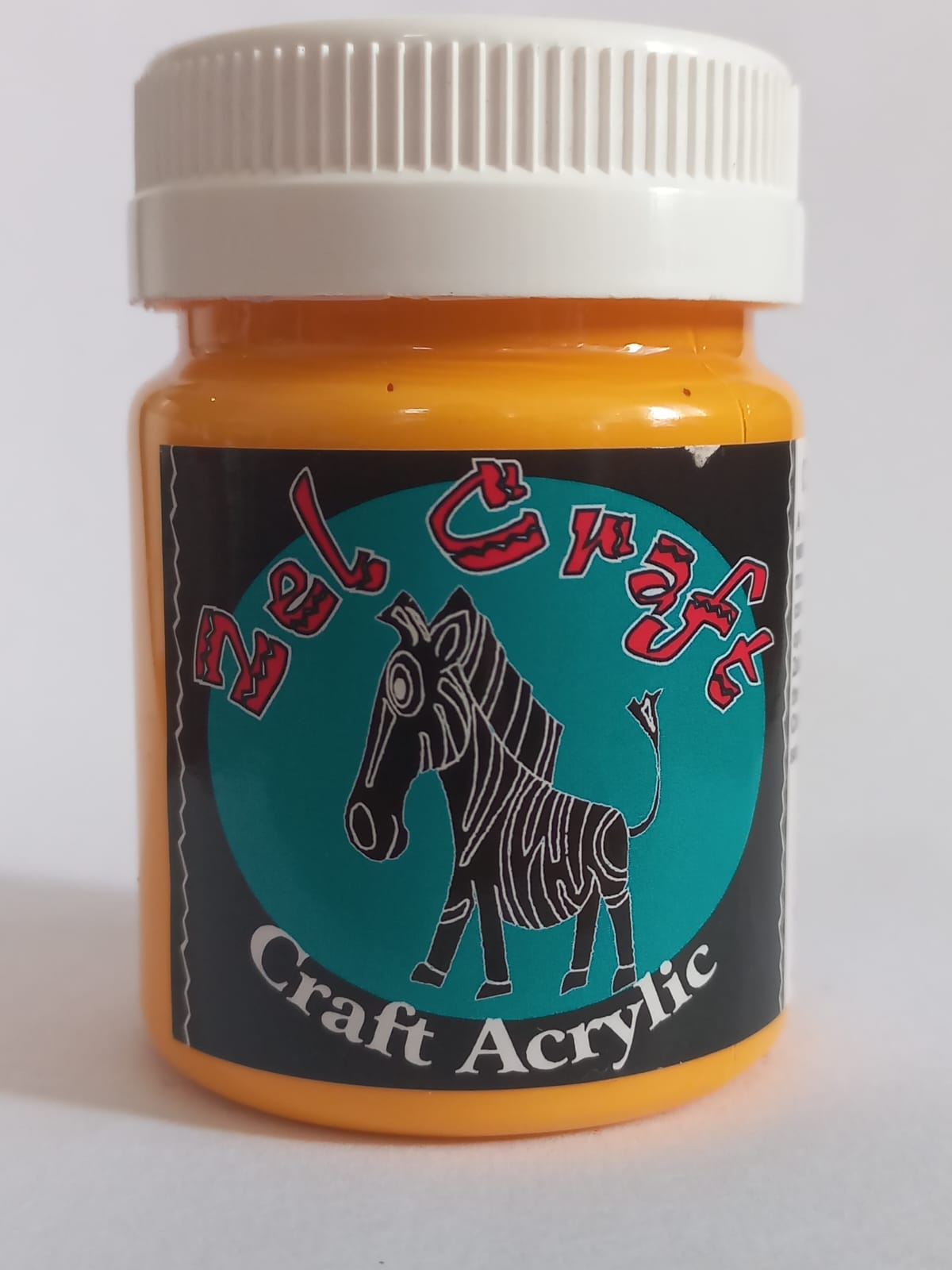 Craft Acrylic Paint Golden Yellow