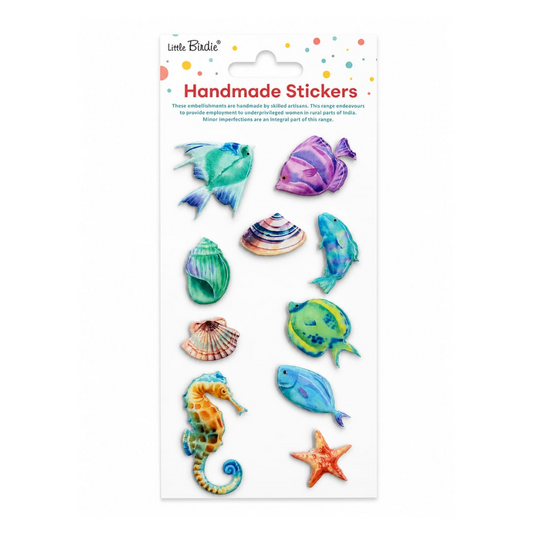 Handmade Stickers Ocean World