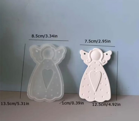 Heart Angel Silicone Mold