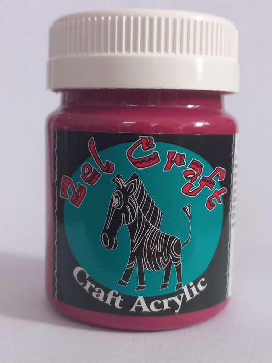 Craft Acrylic Paint Maroon