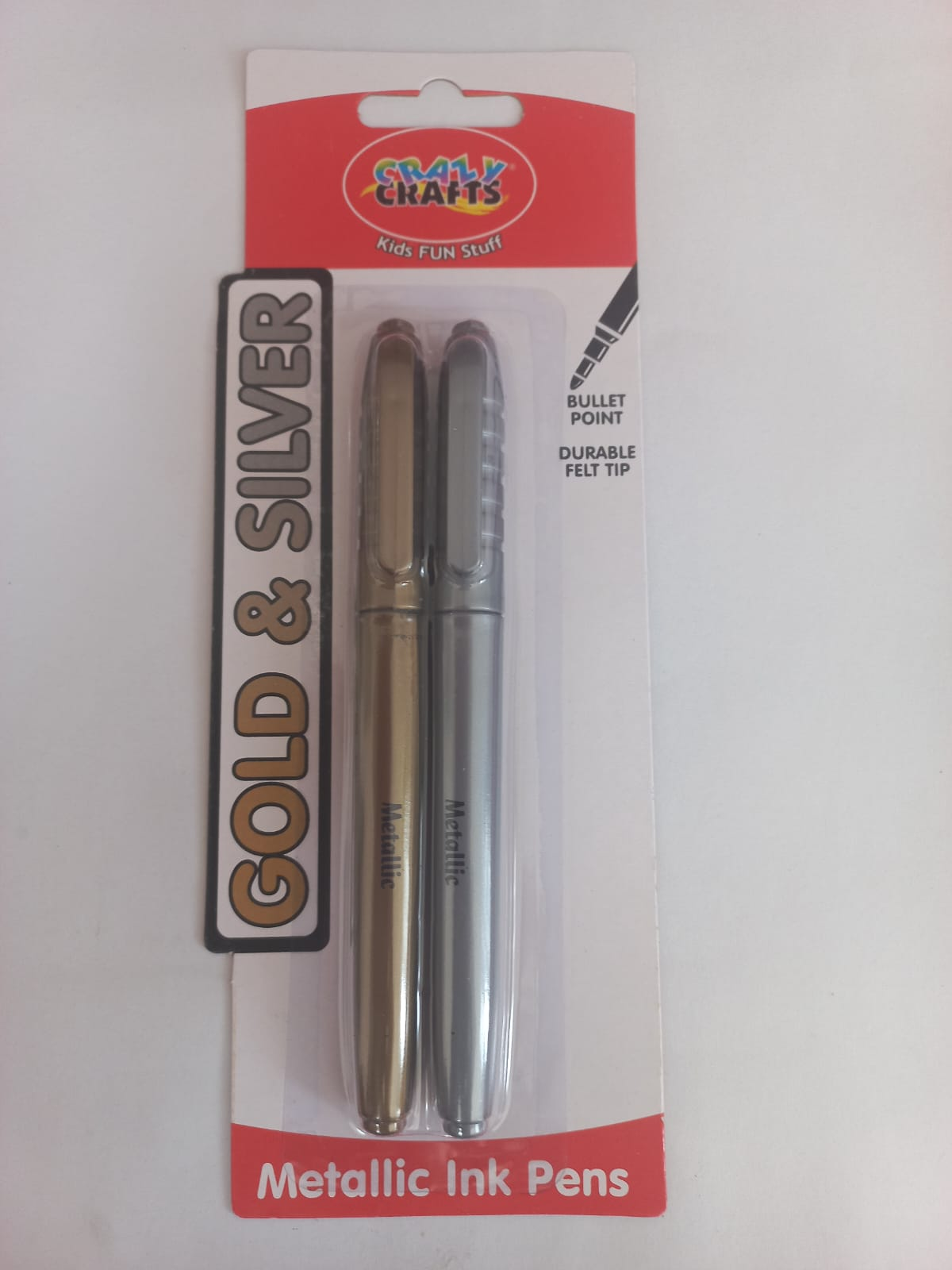 Metallic Inc Pens Gold & Silver