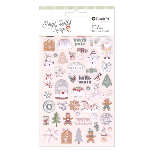 Puffy Stickers Sleigh Bells Ring