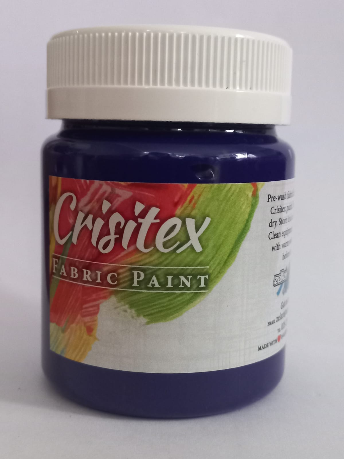 Crisitex Fabric Paint Royal Blue
