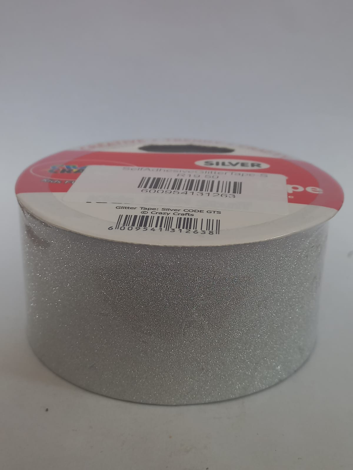 Self-Adhesive Glitter Tape Silver