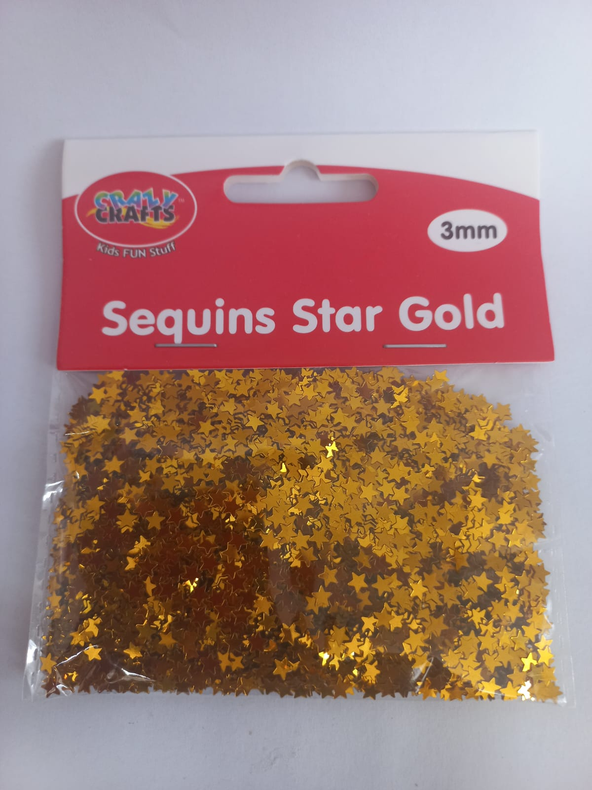 Sequins Star Gold 3mm