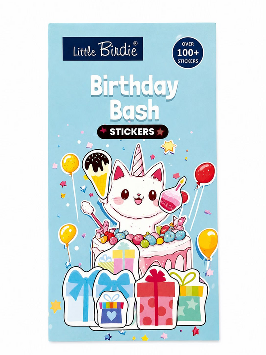 Sticker Book-Birthday Bash