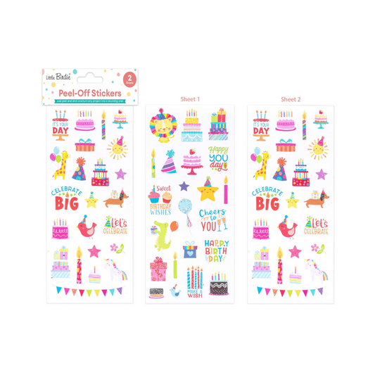 Stickers Birthday Celebration